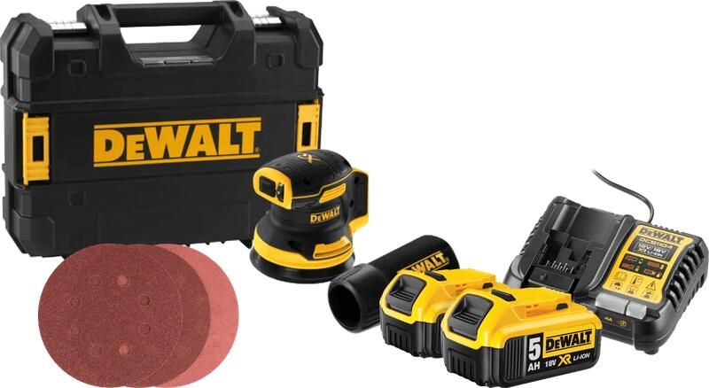Dewalt DCW210NT-XJ 5 0 Ah Accu (2x) Compleet Pakket