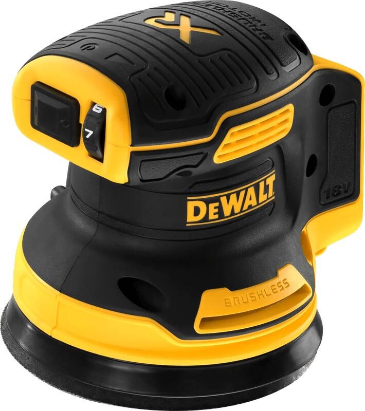 DeWalt DCW210NT Accu Excenterschuurmachine 18V XR Losse body in T-Stak DCW210NT-XJ