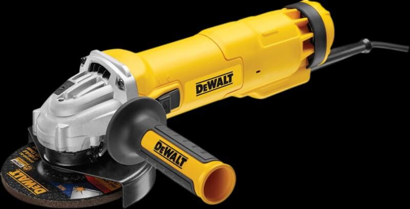 DeWalt DWE4207 1010W 125mm haakse slijper met schuifschakelaar (herstartbeveiliging) DWE4207-QS - Foto 2