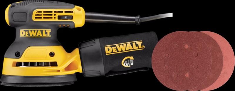 DeWalt DWE6423-QS + schuurschijven (25x)