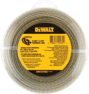 DeWalt 18V Grastrimmer vervangdraad 2mm DT20651-QZ