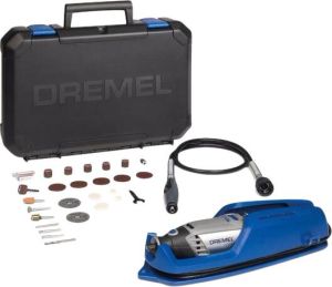 Dremel Serie 3000 (3000-1 25) + opbergkoffer met superieure accessoires