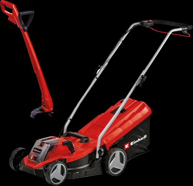 Einhell GE-CM 18 33-2 Li-set Accu grasmaaier GE-CM 18 33 Li + Accu grastrimmer GC-CT 18 24 Li P | 1 x 4.0 Ah accu + lader 3413263
