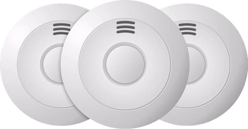 Elro Blue Line CBFS58R Koppelbare Rookmelder 3-pack (10 jaar)