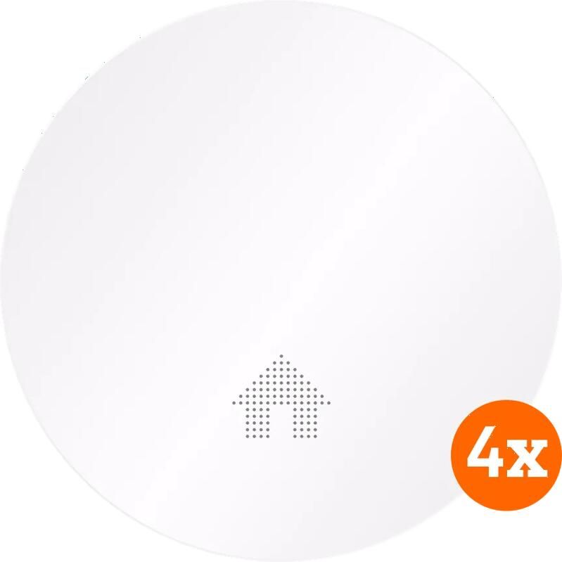 Elro Rookmelder FS4610 Crème (10 jaar) 4-pack