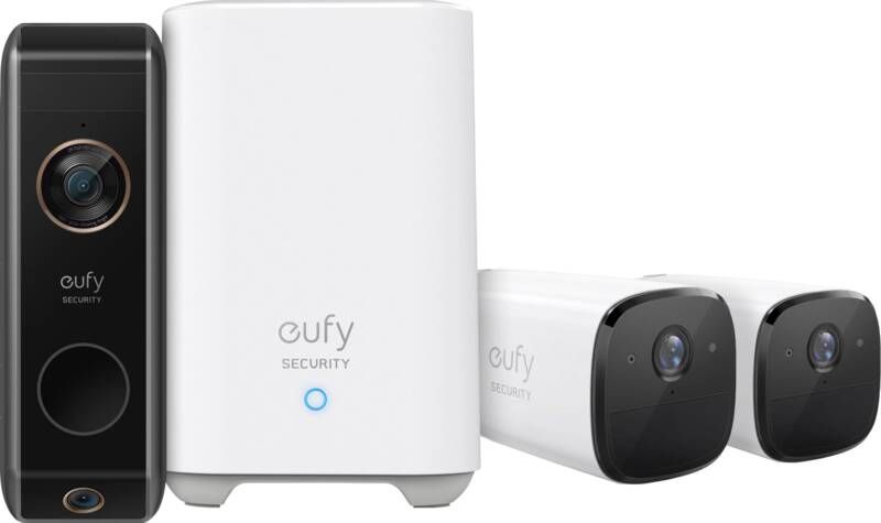 Eufy cam 2 Pro 2-pack + Video Doorbell Dual 2 Pro