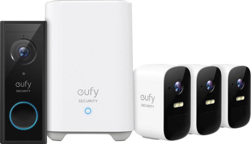 Eufy cam 2C 3-pack + Video Doorbell Battery