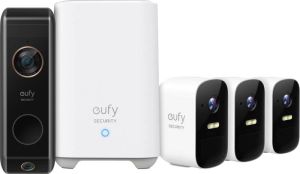 Eufy cam 2C 3-pack + Video Doorbell Dual 2 Pro