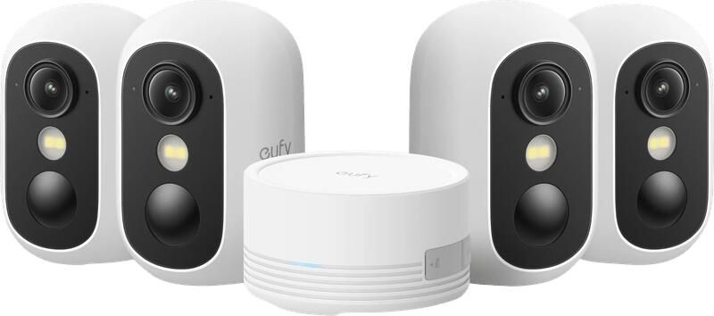 Eufy Anker Cam C35 4-Pack + HomeBase Mini