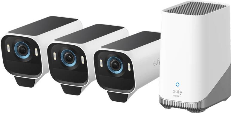 Eufy Anker Cam S3 Pro 3-Pack + HomeBase 3