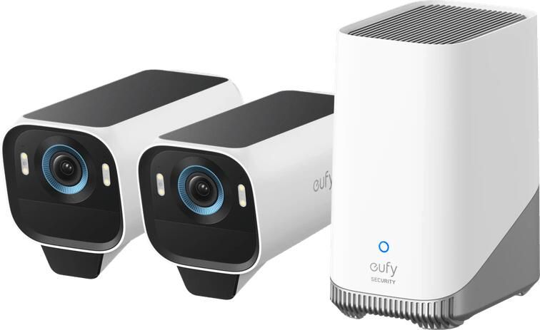 Eufy Anker Cam S3 Pro Duo Pack + HomeBase 3