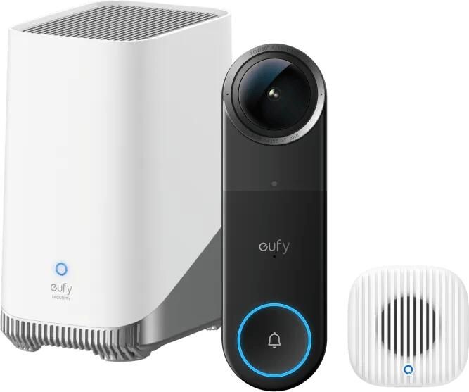 Eufy Anker Doorbell S4 + Mini Chime + HomeBase 3
