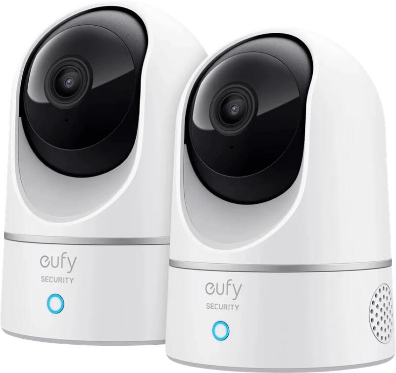 Eufy Anker Indoor Cam 2K Pan & Tilt Duo Pack