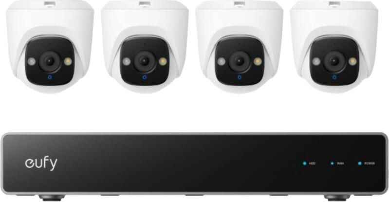 Eufy Anker PoE Security System + NVR + E41 4-Pack