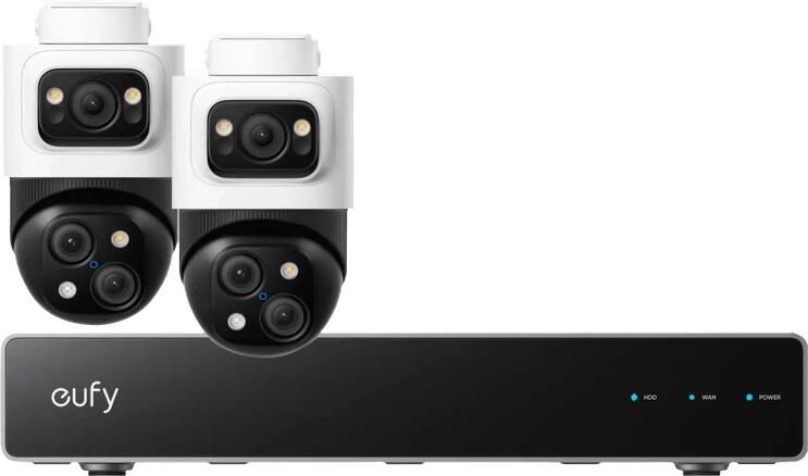 Eufy Anker PoE Security System + NVR + S4 Duo Pack