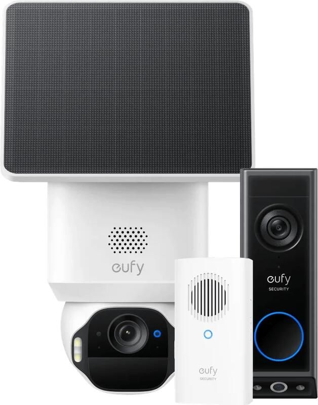 Eufy Anker SoloCam E42 + Video Doorbell E340 + Chime