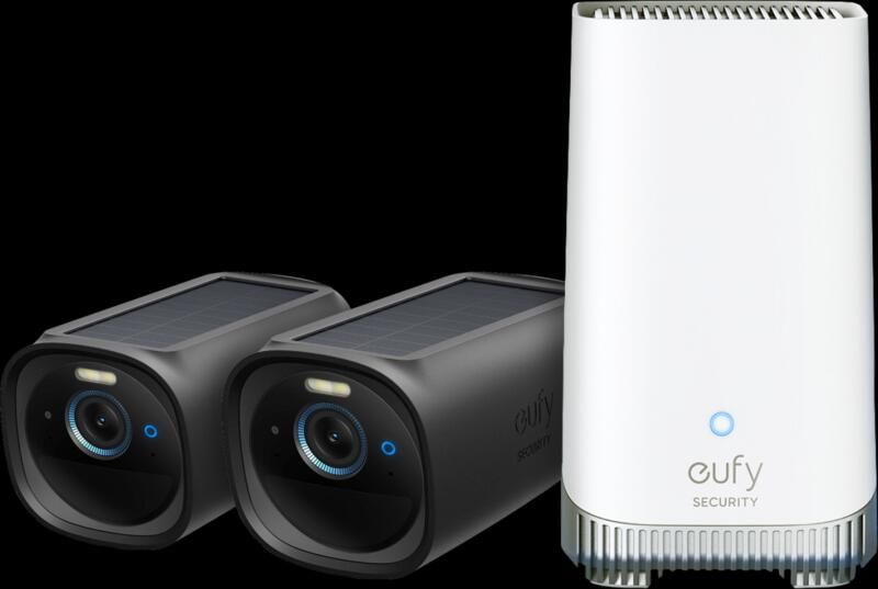 Eufy cam 3 2-pack + cam 3 skin