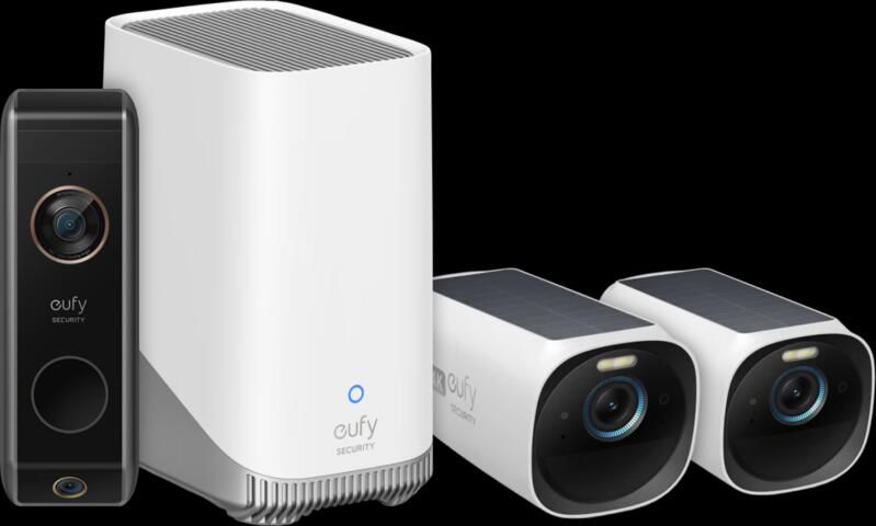 Eufy cam 3 Duo pack + Video Doorbell Dual 2 Pro
