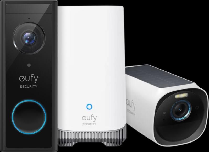 Eufy cam 3 + Video Doorbell E340 + Homebase 3