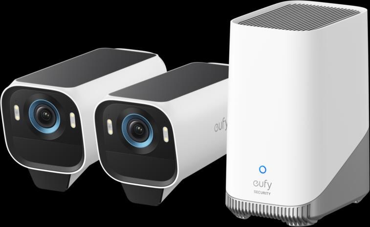 Eufy Cam S3 Pro Duo Pack + HomeBase 3