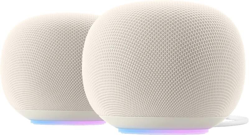 Google Home Speaker Crème Duo Pack