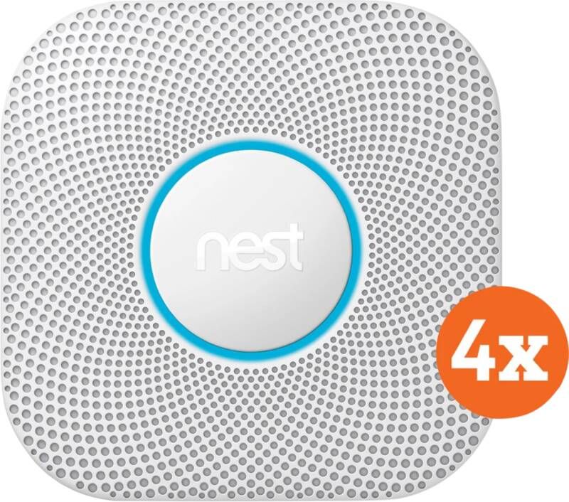 Google Nest Protect V2 Netstroom 4-Pack
