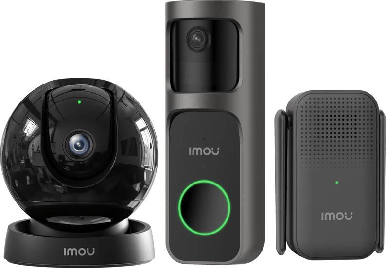 IMOU Rex 3D (3K) + 2S Video Doorbell Kit