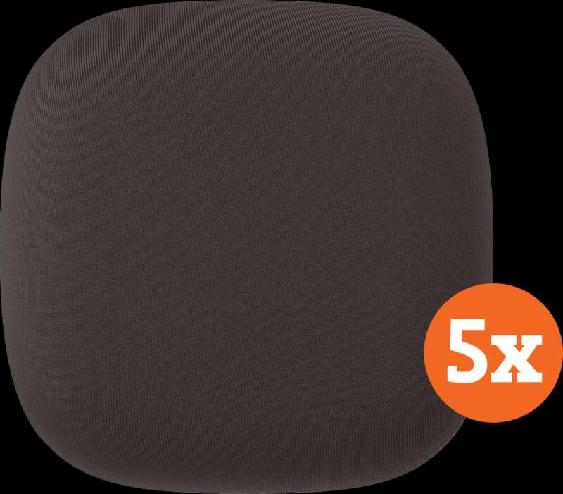 Jalo Helsinki Jalo Kupu Rookmelder Donkergrijs (10 jaar) 5-Pack