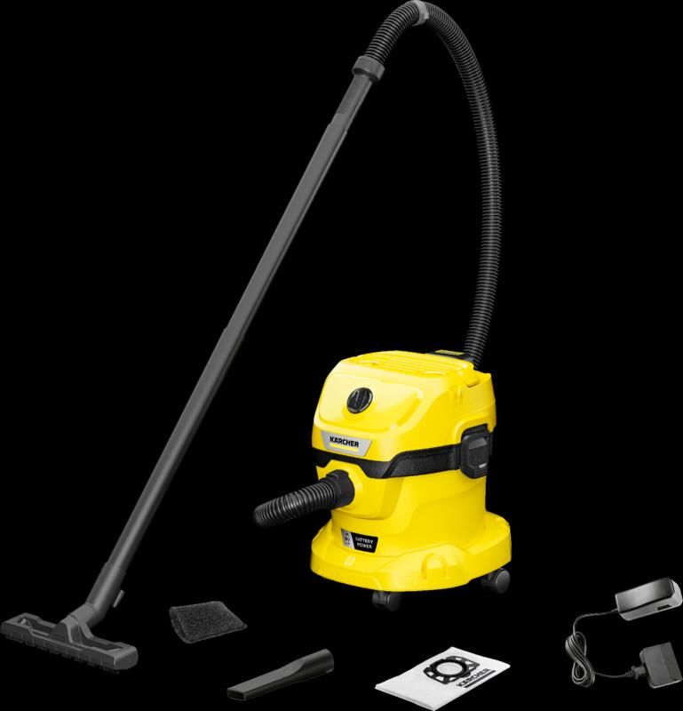 Karcher WD 2-18 Battery Set V-12 18 Accu Nat- en droogstofzuiger 1.628-501.0