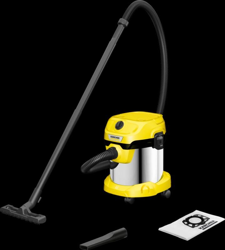 Karcher WD 2 PLUS S V-15 4 18 Nat- en droogzuiger | 1000 W | 15L 1.628-050.0 - Foto 2