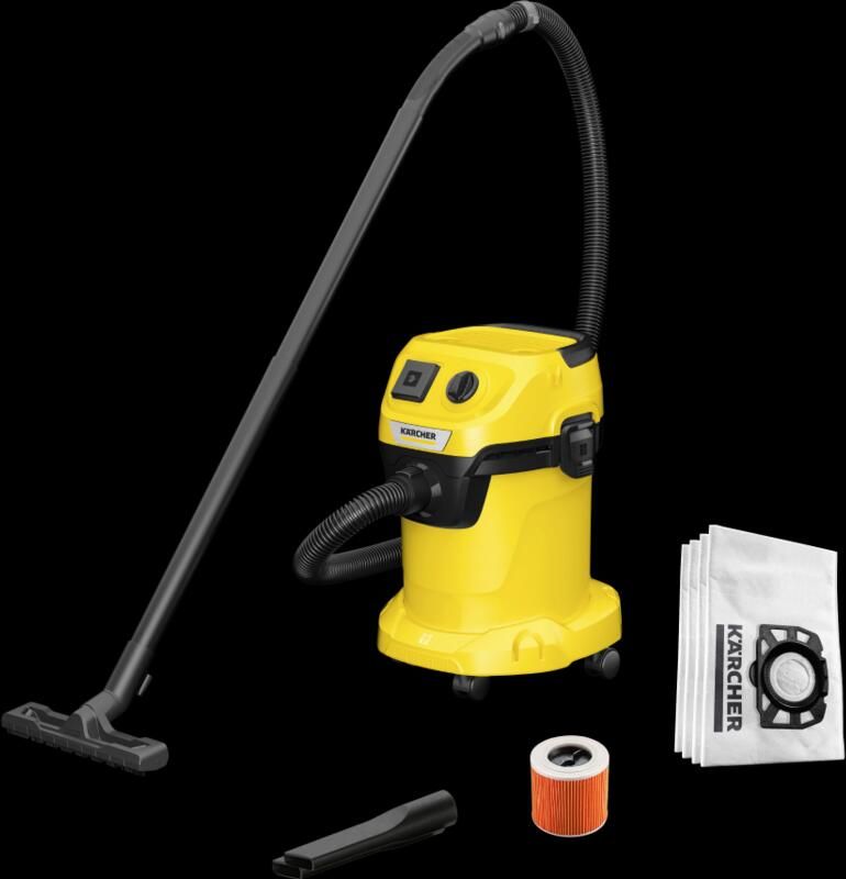 Karcher WD 3 P V-17 4 20 + stofzuigerzakken (4x)