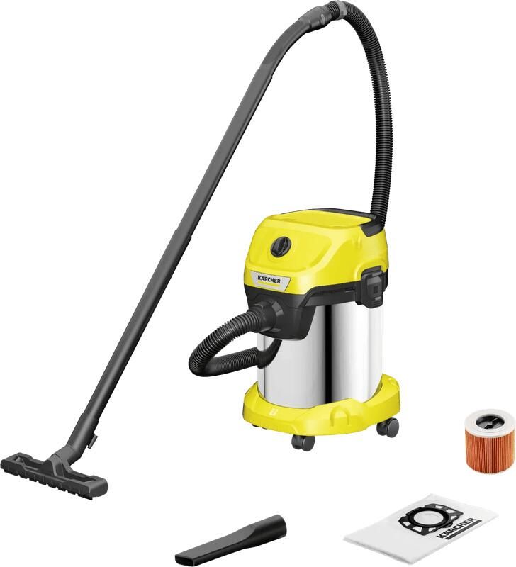 Karcher WD 3 S V-17 4 20 Nat- en droogzuiger | 1000 W | 17L 1.628-135.0