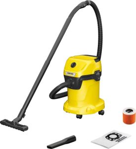 Karcher WD 3 V-17 4 20 Nat- en droogzuiger | 1000 W | 17L