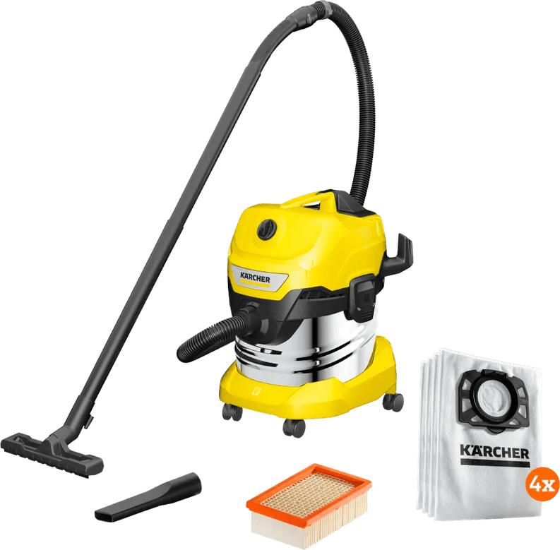 Karcher WD 5 S V-25 5 22 + stofzuigerzakken (4x)