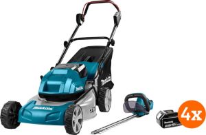 Makita DLM460PT2 + DUH523Z + 5 Ah accu (2x)