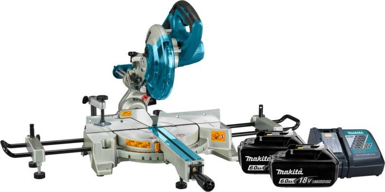 Makita DLS714NZ + 6 0 Ah accu (2x) en lader