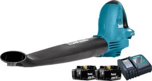 Makita DUB361Z + Startset 2x 18V accu (5 0 Ah)