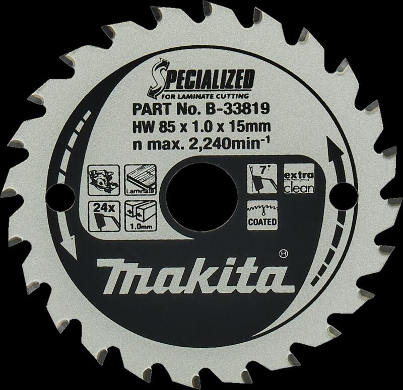 Makita Cirkelzaagblad Laminaat Specialized 85x15x1 0 24T