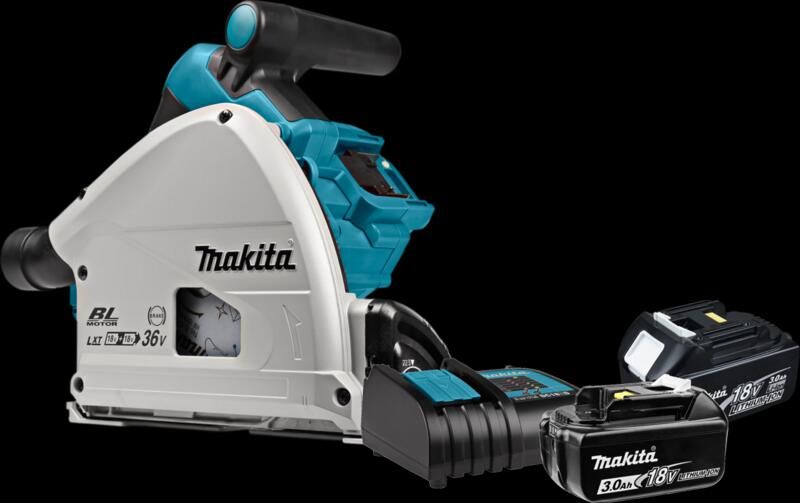 Makita DSP600ZJ + 3 0 Ah (2x) en lader