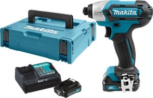Makita TD110DSAJ 10 8 V Slagschroevendraaier 2 0 Ah accu (2 st) lader koffer TD110DSAJ