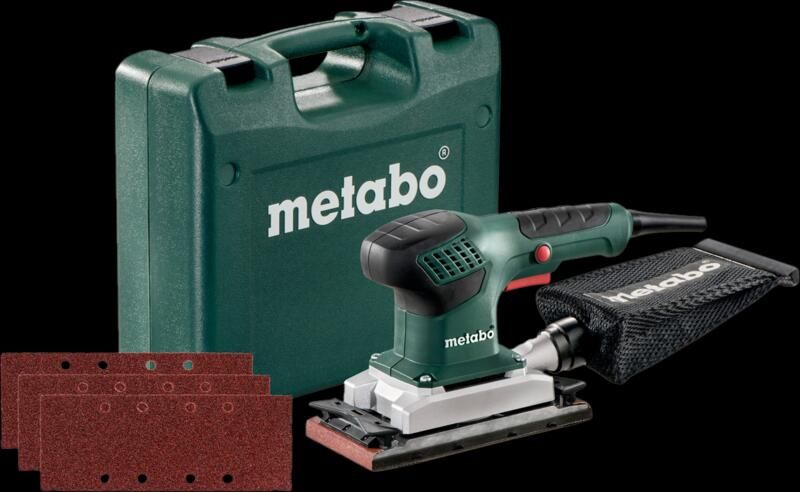 Metabo SR 2185 | Vlakschuurmachine | Set | 10- dlg. Schuurbladen 691010000 - Foto 2