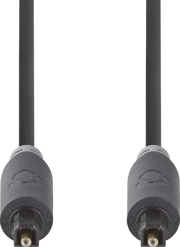 Nedis Optische Audiokabel | TosLink Male naar TosLink Male | 1 m | 1 stuks CABW25000AT10