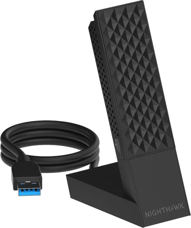 Netgear Nighthawk A9000 BE6500 Wifi 7 tri-band USB Adapter