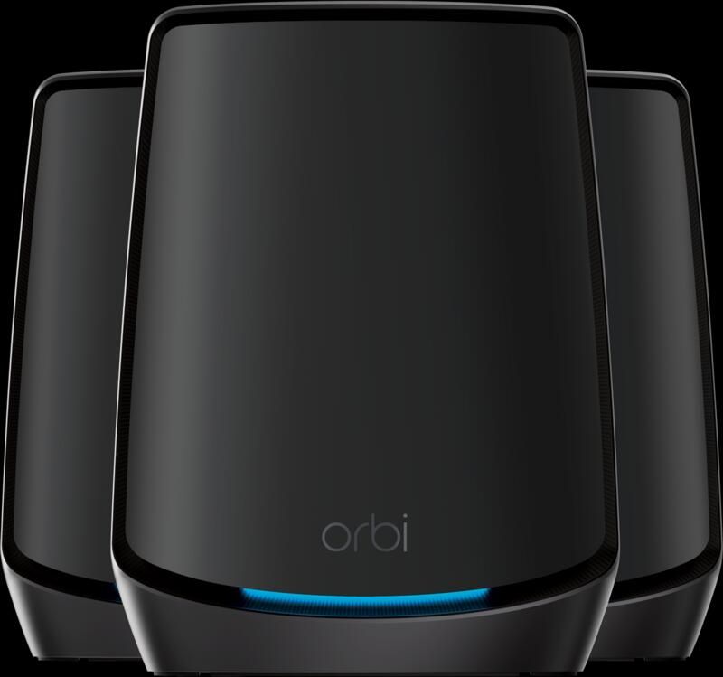 Netgear Orbi RBK863S 3-Pack Zwart