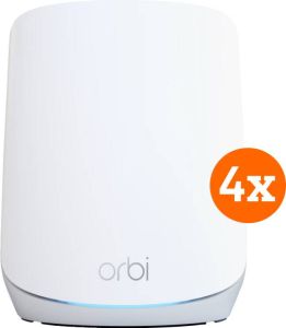 Netgear Orbi RBK763s Mesh Wifi 6 (4-pack)