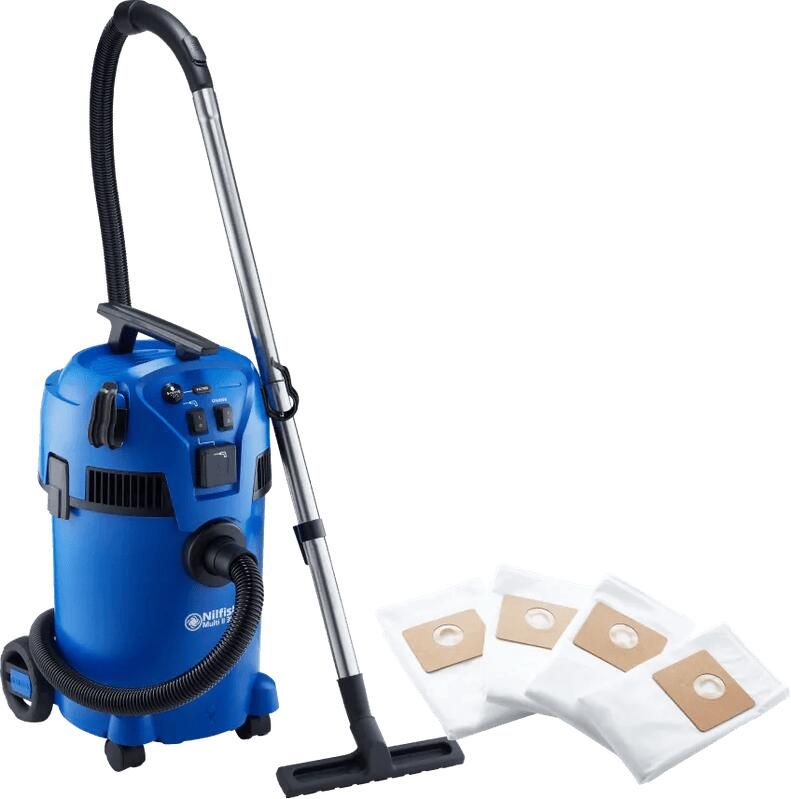 Nilfisk Multi II 30 T + Stofzak voor Multi II (4x)