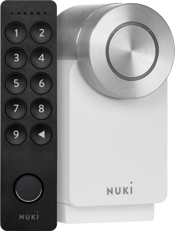 Nuki Smart Lock Pro (4e generatie) Wit + Keypad 2.0