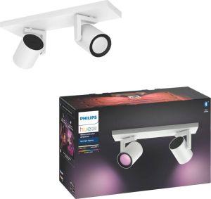 Philips Hue Argenta 2-Spot White & Colour wit