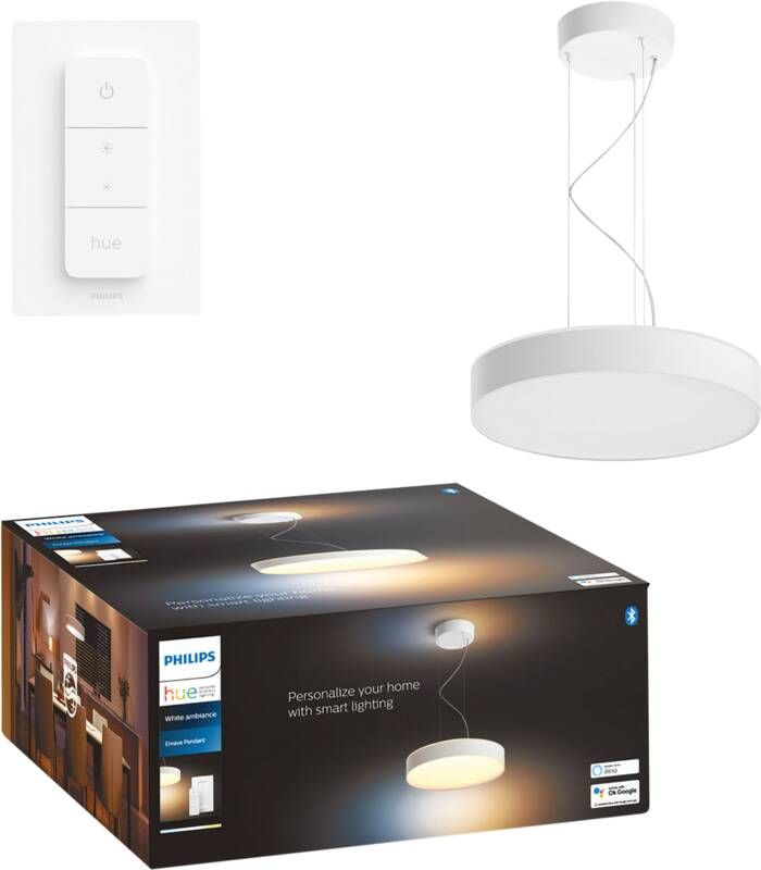 Philips Hue Enrave hanglamp White Ambiance Wit