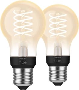 Philips Hue Filamentlamp White Standaard E27 2023 2-pack